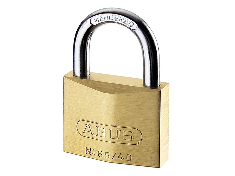 ABUS 65/50mm Brass Padlock with Master Keyed Facility