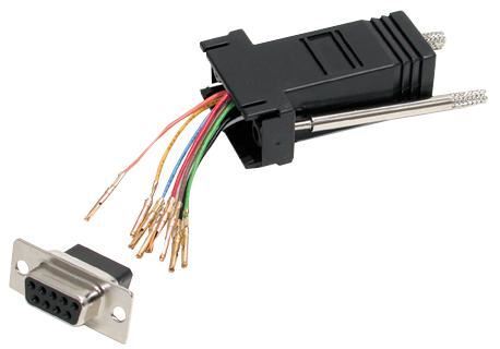 STARTECH DB9 zu RJ45 Adapter - Buchse auf Buchse
