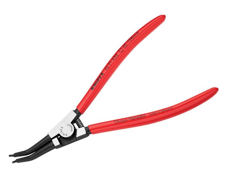 Knipex Kleště na vnější péra, 45° zahnuté, 40-100mm