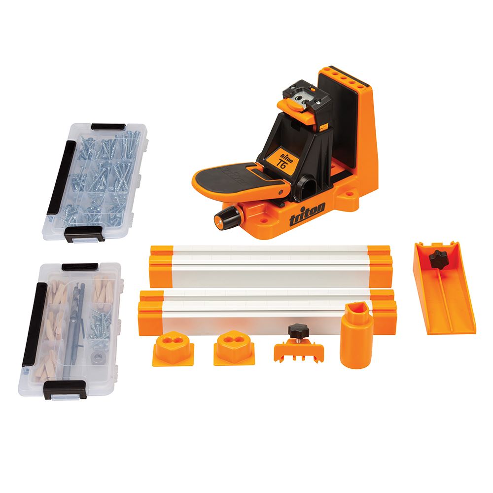 Triton T6 Pocket-Hole Jig Master Set, 12-Piece