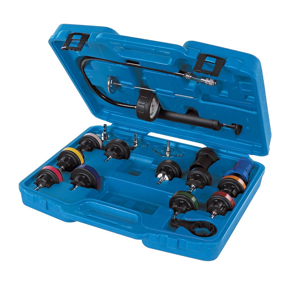 Silverline 18-Piece Radiator Pressure Test Kit