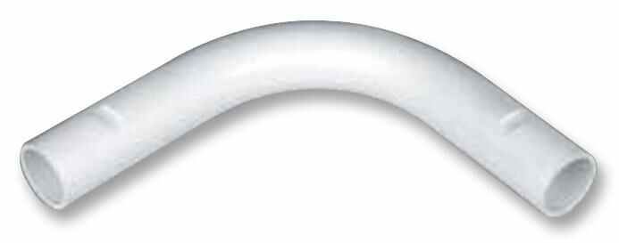Curva per Tubo Elettrico Pro Power 25mm Bianca in PVC Rinforzato