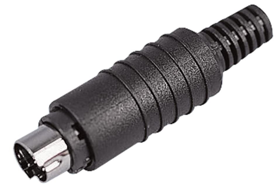 PRO SIGNAL Mini-DIN Plug, 3 Pines