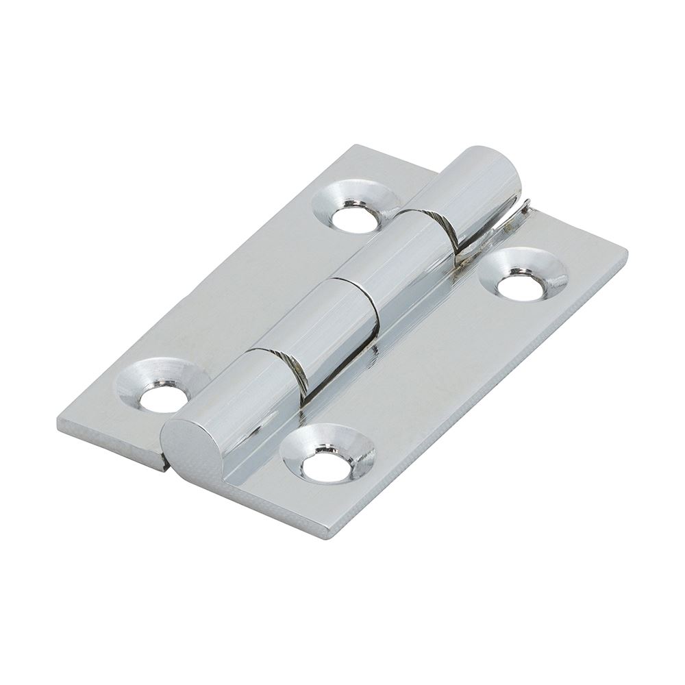 Timco - Engsel Tarik Padu - Loyang Padu - Chrome Digilap (Saiz 38 x 22 - 2 Kaki