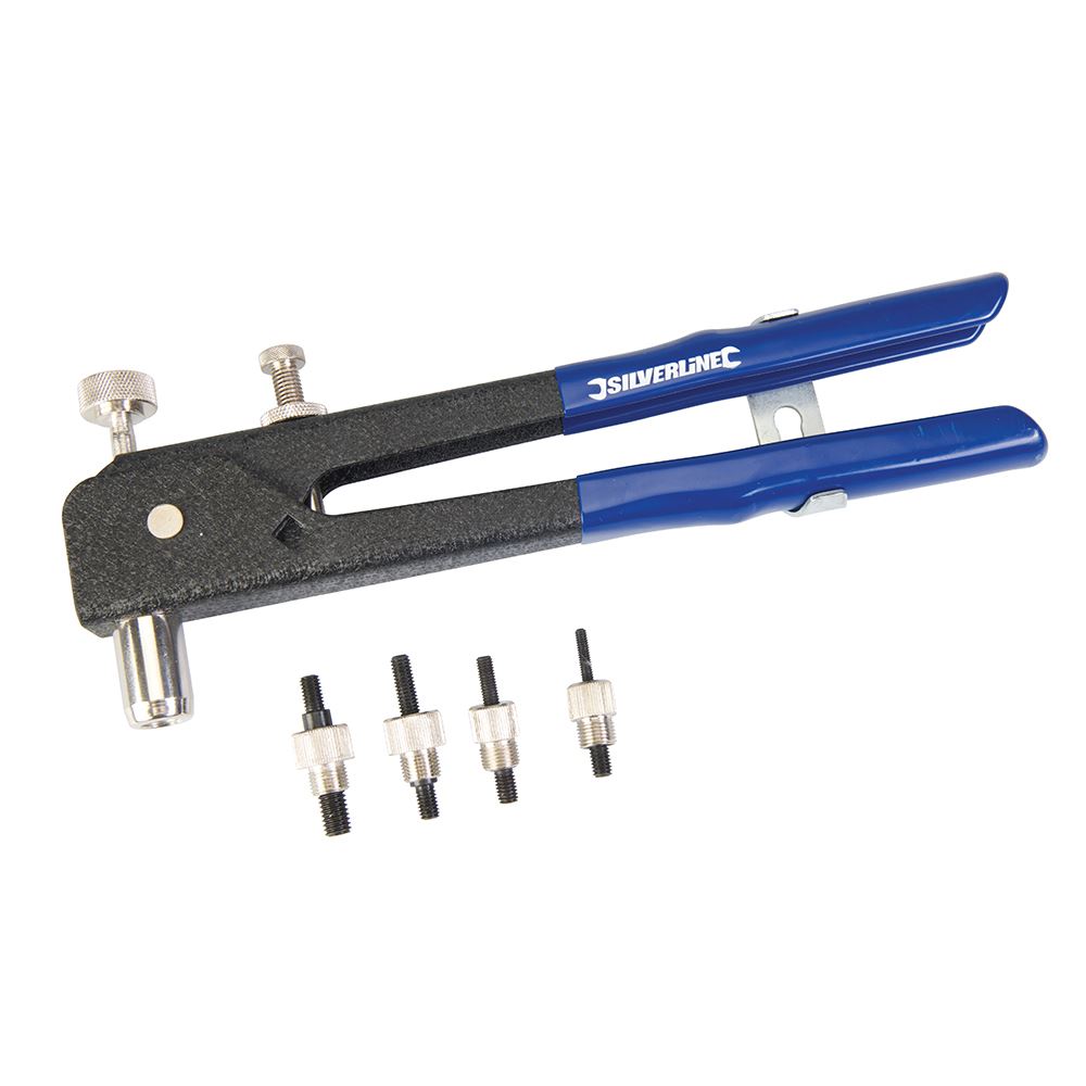 Alat Rivet Tertutup Berulir Silverline - 4 - 8mm