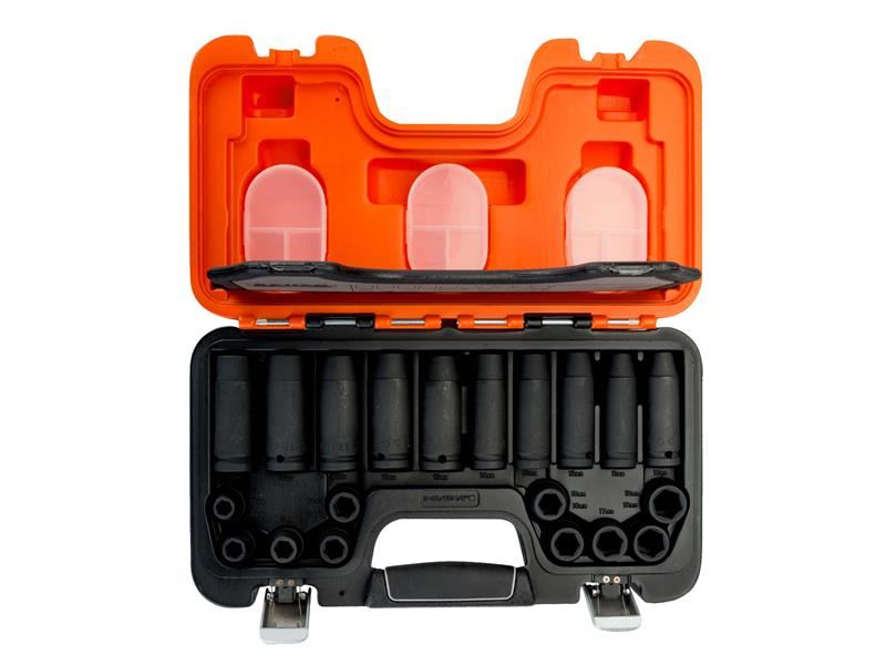 Bahco 1/2in Drive Impact Socket Set, 20 Piece