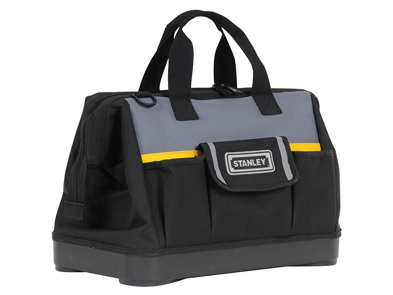 STANLEY Open Mouth Tool Bag, Heavy-Duty 600D, 41cm (16in)
