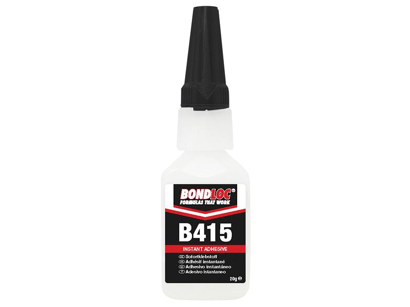 Bondloc B415 High Viscosity Cyanoacrylate Super Glue, 20g