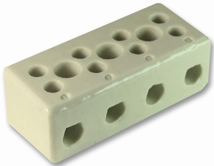 CAMDENBOSS Keramische Klemmenblok, 4-polig, 76A, 1000°C