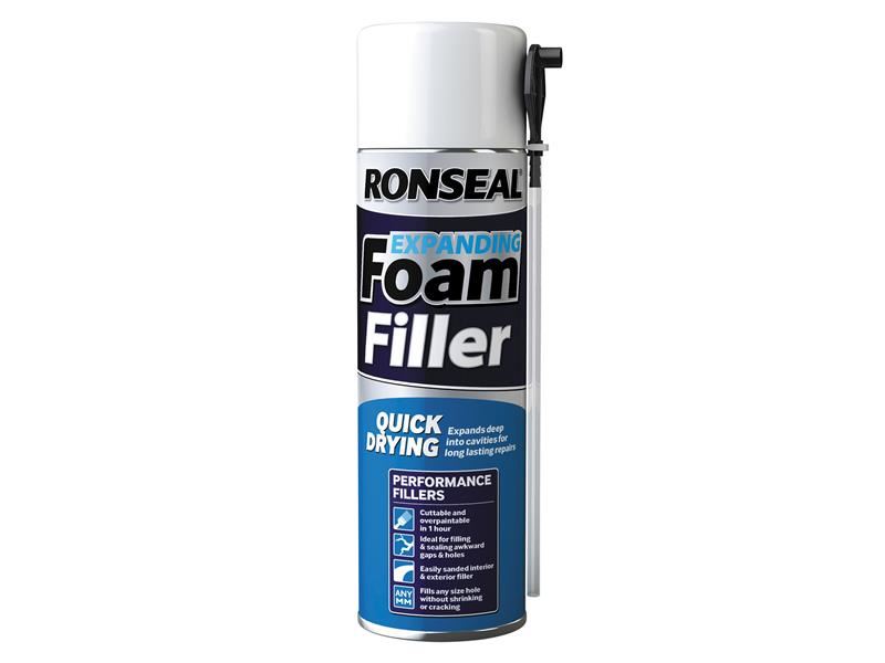 Ronseal Quick Drying Expanding Foam Filler 500ml