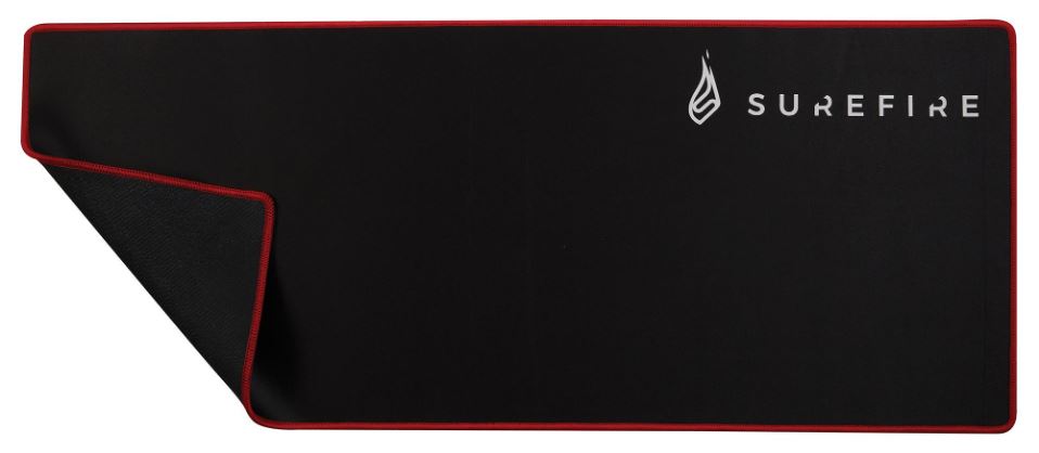 SUREFIRE Silent Flight 680 XL Mouse Mat, Black