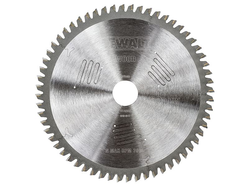 Dewalt 系列 60 圓鋸片 216 x 30 毫米 60齒 ATB/Neg