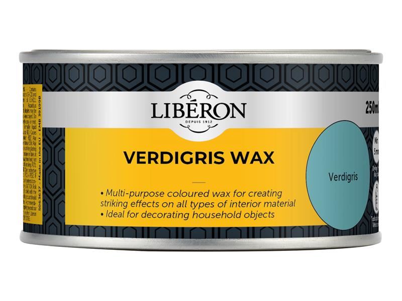 Liberon Voskový vosk Verdigris pro vnitřní povrchy, 250ml