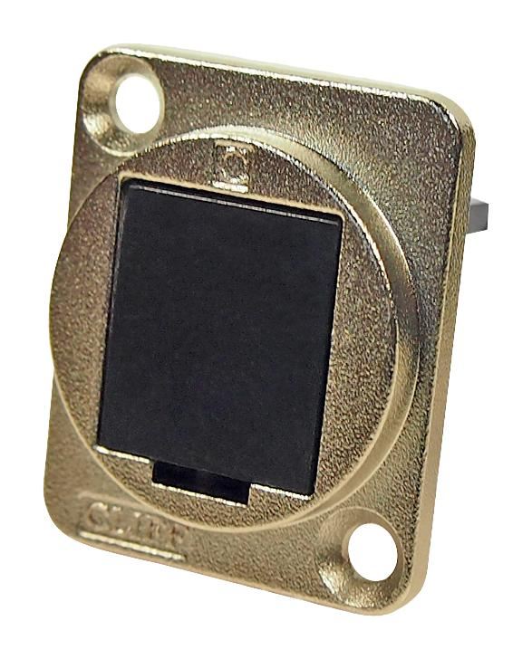 CLIFF Placa de Bloqueio XLR em Metal Prateado Série FT