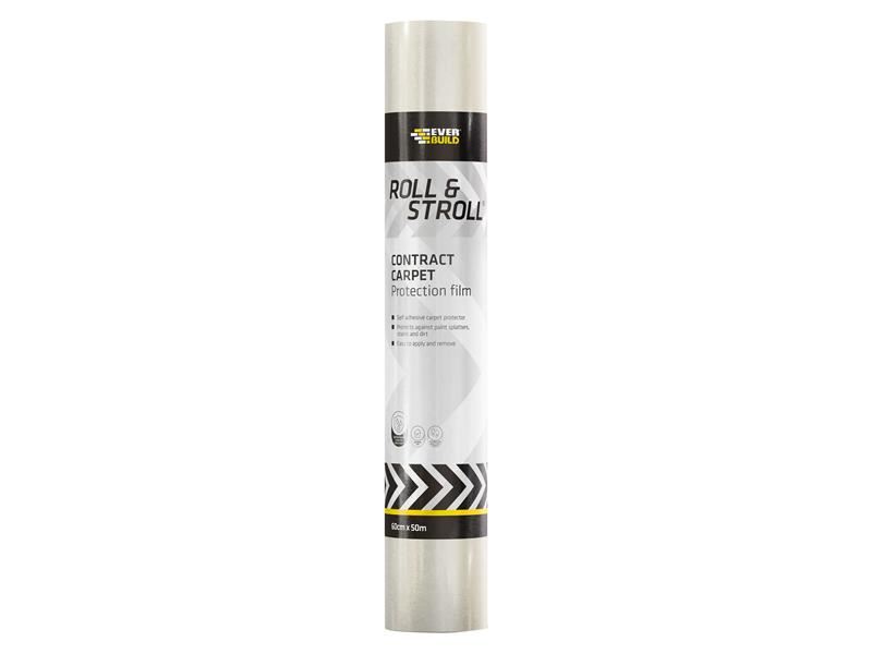 Everbuild Sika - 600mm x 50m 建築用地氈保護膜