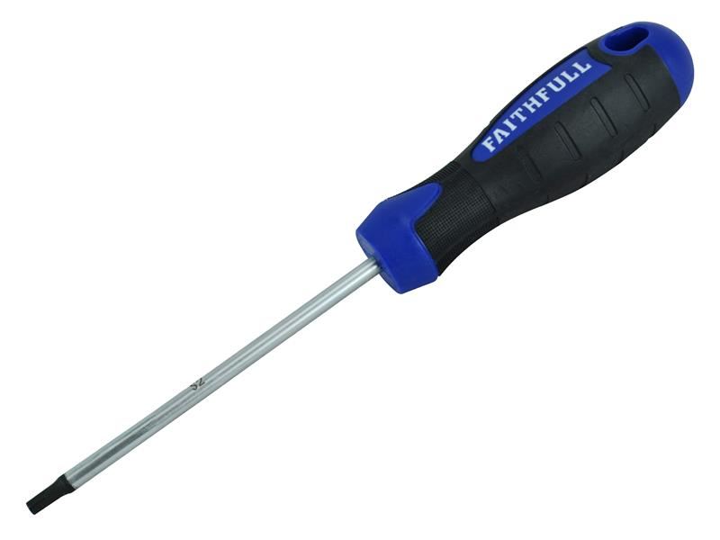 Faithfull TORX TX20 Screwdriver, 100mm, Chrome Vanadium