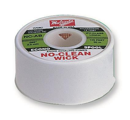 MULTICORE / LOCTITE No-Clean Desoldering Braid, 1.5mm x 30m