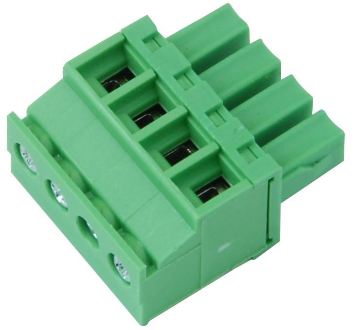 Connecteur angulaire droit 4 voies 3,81 mm IMO Precision Controls