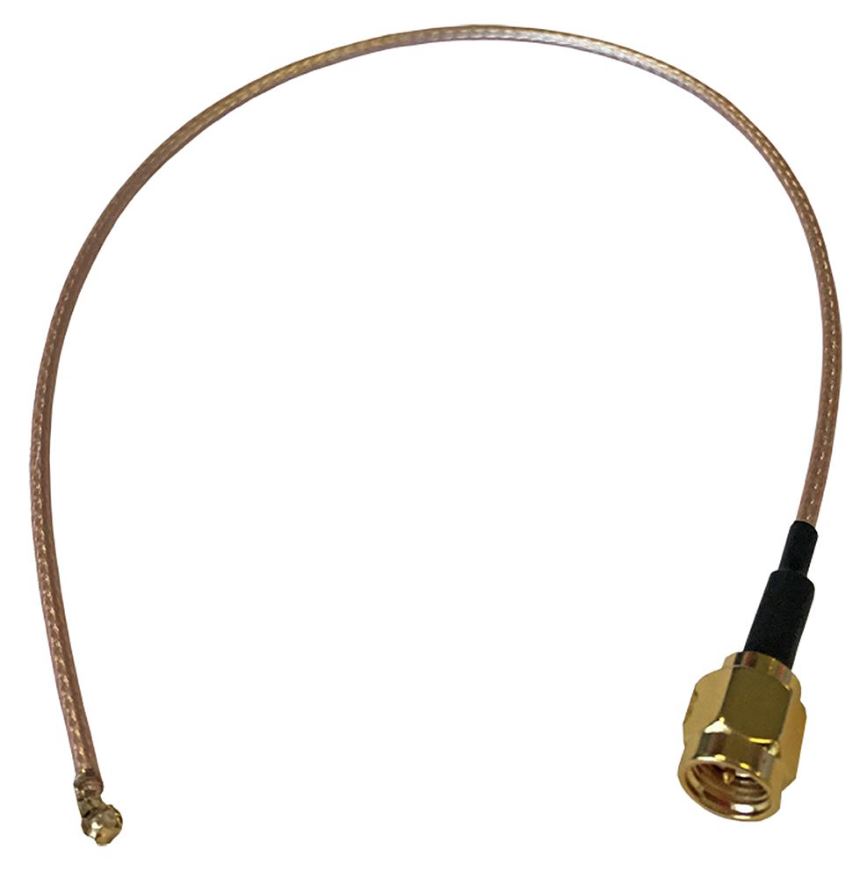 RF Solutions UFL to SMA Male Cable Assembly, RG178, 250mm