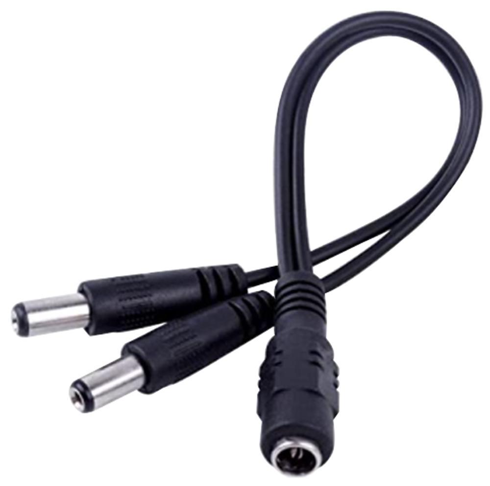 TIGER POWER SUPPLIES - Κάβος Διακλάδωσης 2.1mm AWG, 200mm, Μαύρος
