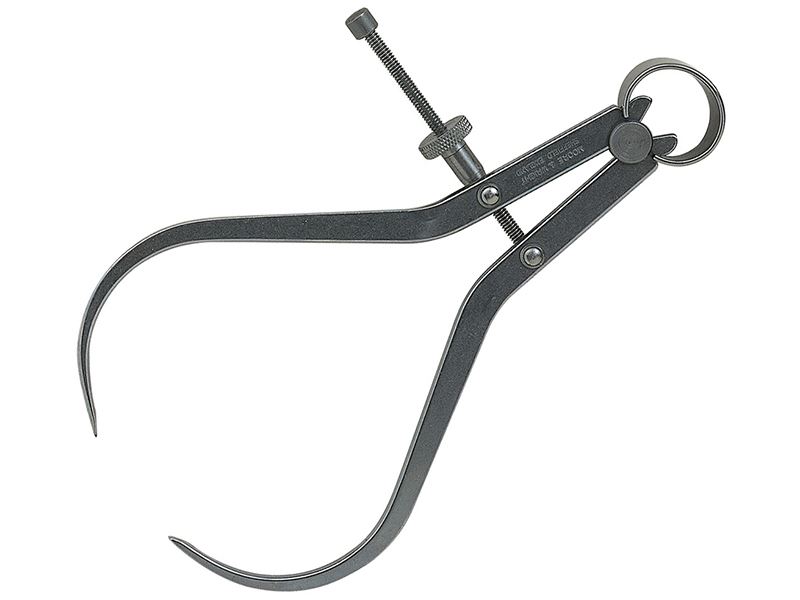 Compas d'extérieur à ressort Moore & Wright 524R, 100mm (4 po)