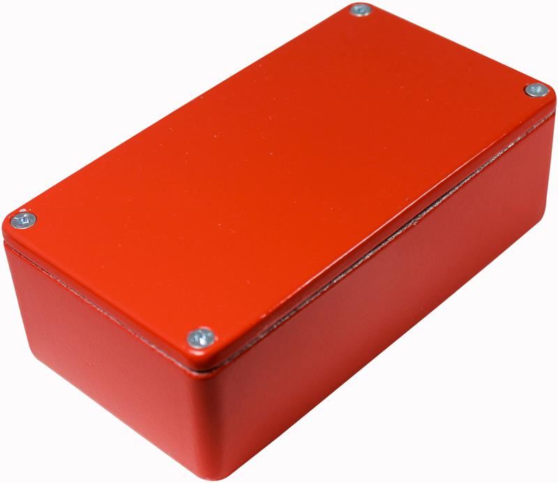 CAMDENBOSS - Kotak Projek Aluminium Diecast IP54 Merah - 121x95x61mm