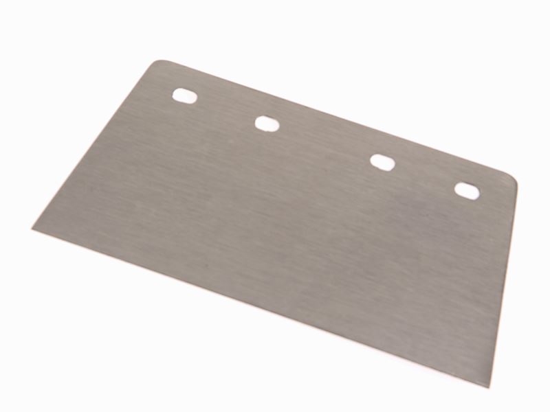 Faithfull RVS Zware Vloerschraper Mes - 200mm (8 inch), 4 Gaten