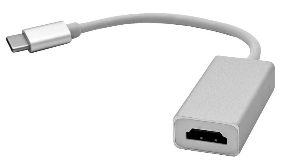 DYNAMODE - Penyesuai USB-C ke HDMI, 4K 30Hz