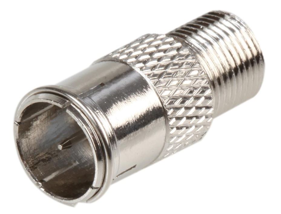 PROCEPTION F Type Socket to Plug Adapters, Pack of 50