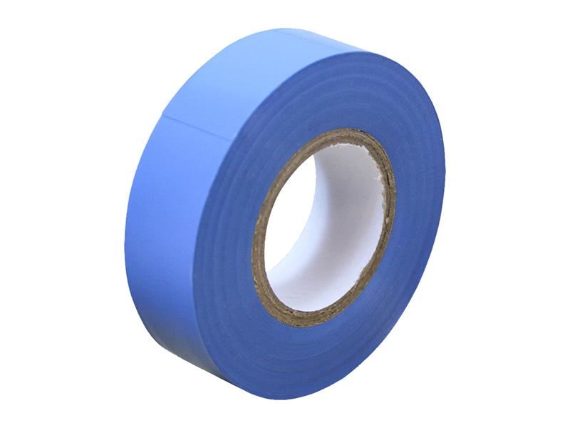 Faithfull Nastro Elettrico in PVC, Blu, 19mm x 20m