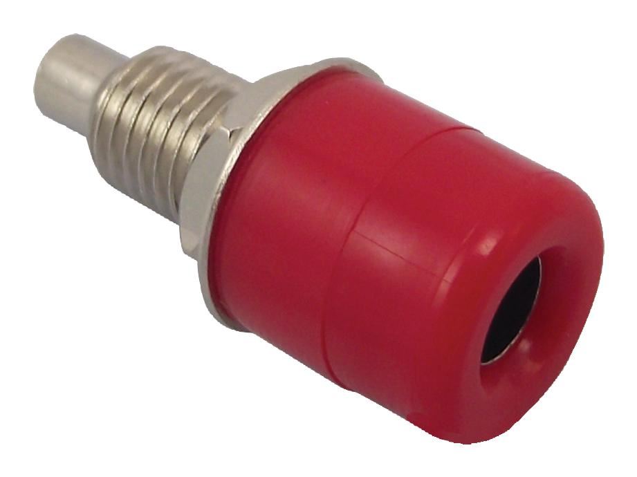 MULTICOMP Buchse, 4mm, Frontmontage, Rot