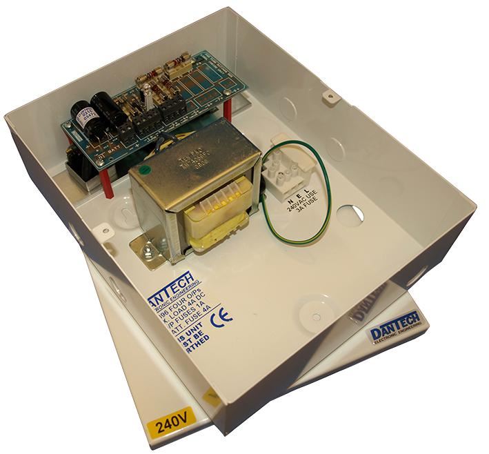 DANTECH - Bekalan Kuasa Pelbagai Guna 4x 12V DC 1A