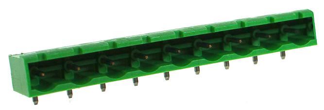 CAMDENBOSS PCB 수평형 9핀 커넥터, 7.62mm 피치