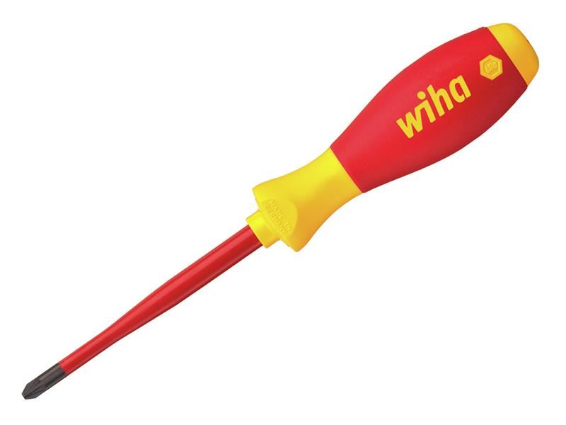 Wiha SoftFinish® Electric SlimFix SL/PZ2 Screwdriver 100mm