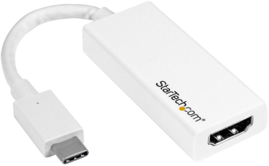 Startech USB-C to 4K HDMI 60Hz Adapter - White