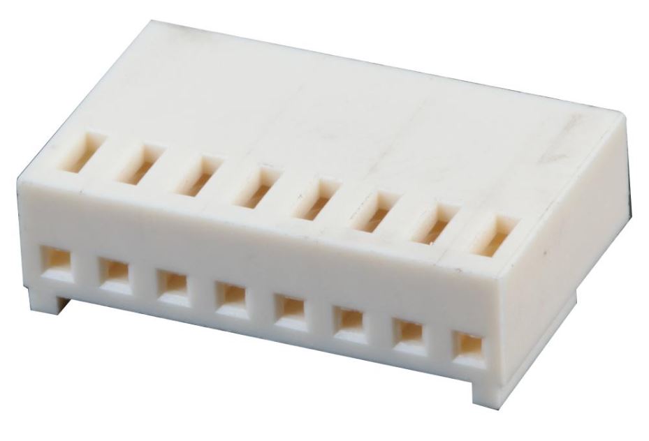 Multicomp Pro Crimp Housing, 2.54mm Pitch, 8 Way, -40 to 105°C