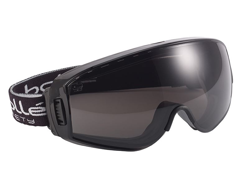 Bolle Pilot PLATINUM® Ventilated Safety Goggles - Smoke Lens