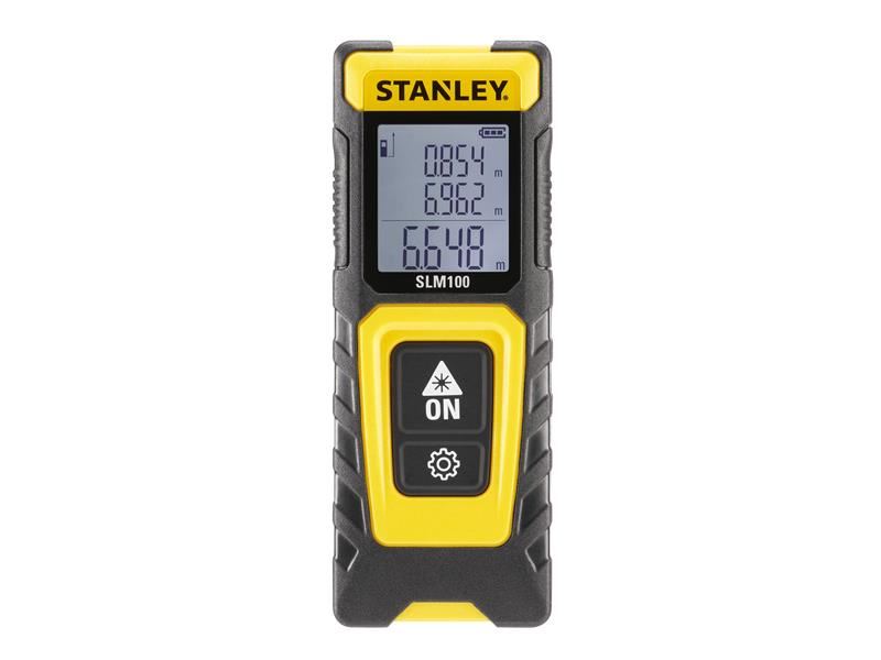 STANLEY SLM100 Μετρητής Απόστασης με Λέιζερ, Εμβέλεια 30m