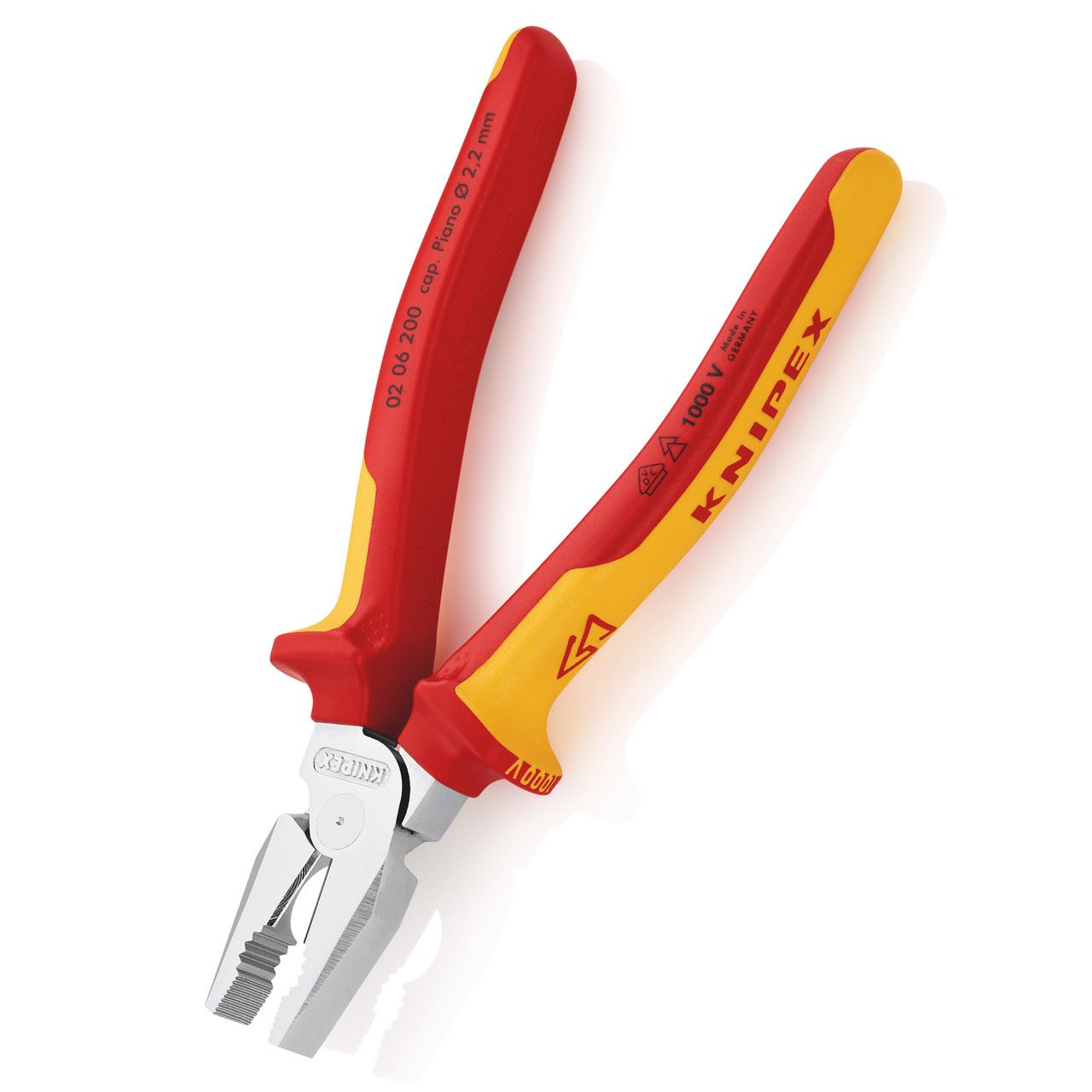 Knipex High Leverage VDE Combination Pliers 200mm, 1000V