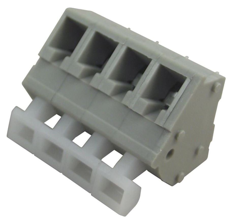 IMO Precision Controls - Borne de connexion sans vis 4 voies, 15A, 250V