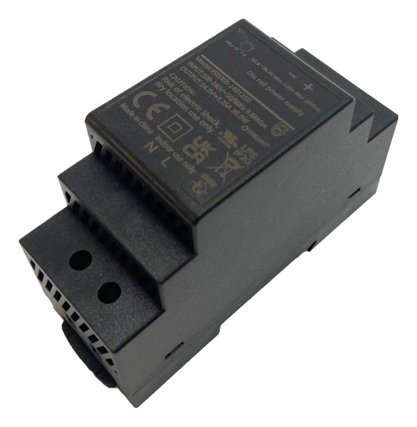 IDEAL POWER Alimentation secteur AC/DC sur rail DIN, 15W, 5V 3A