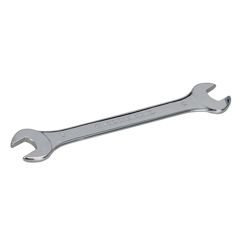 King Dick Open-End Spanner - Chrome Vanadium, 12 x 13mm