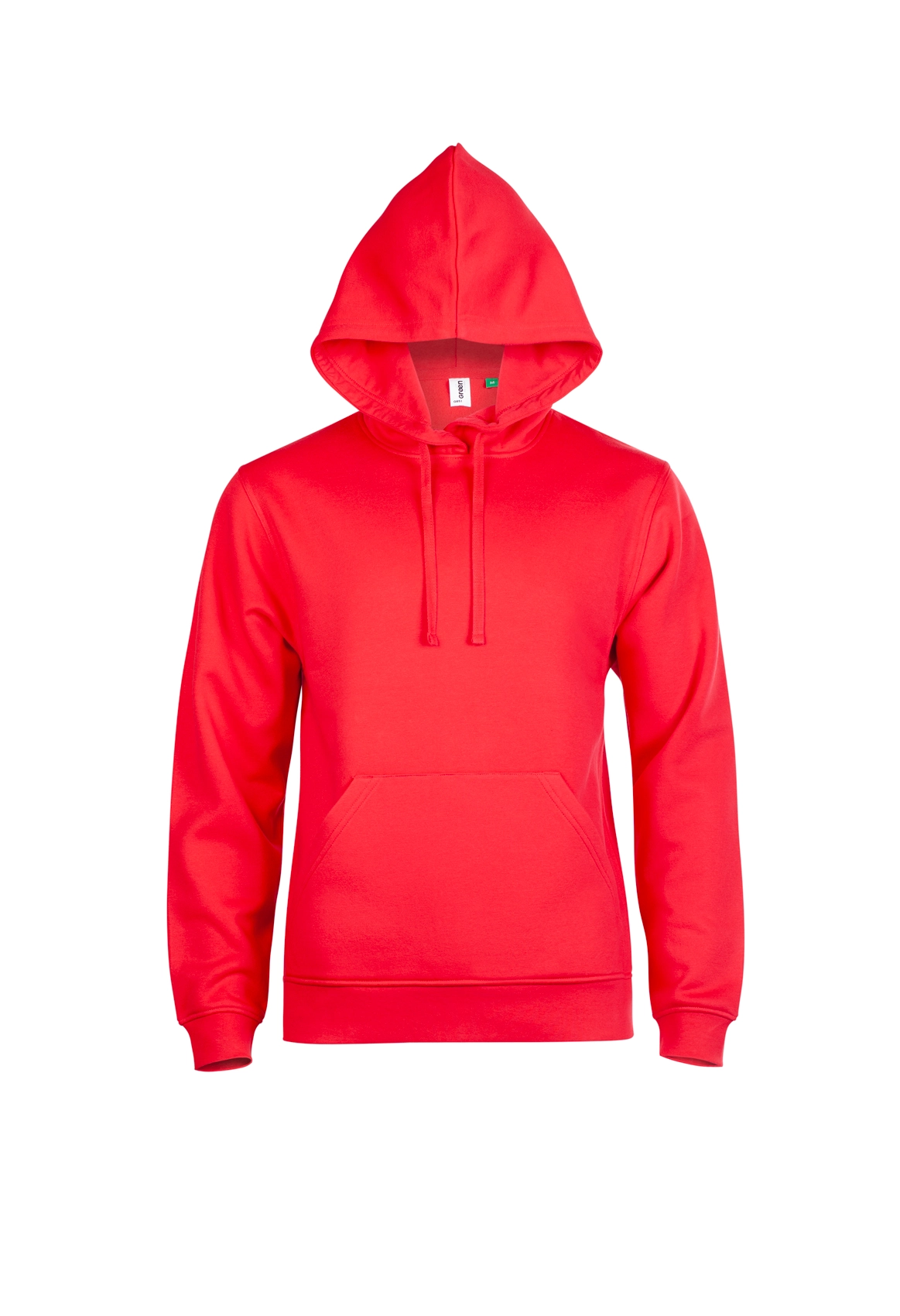 Uneek Clothing - Hoodaí Eiceaosc Unisex, Dearg Bog - Méid XS