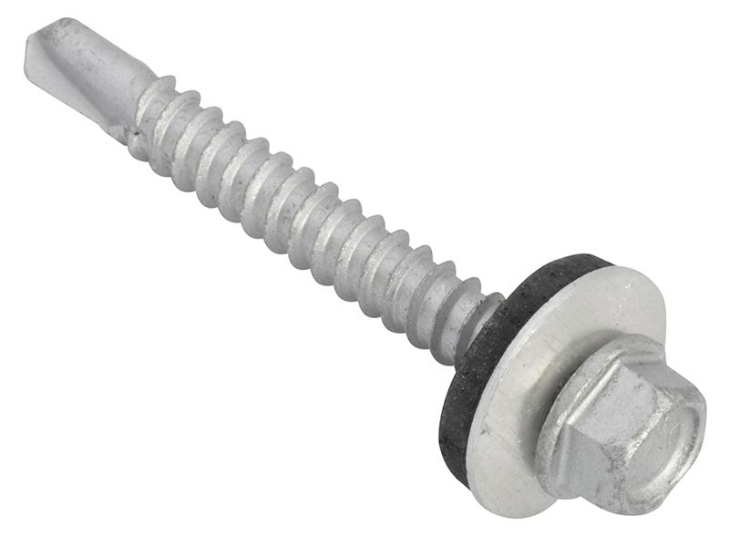ForgeFix Vis pour toiture à tête hexagonale TechFast 5,5 x 45mm (Lot de 100)