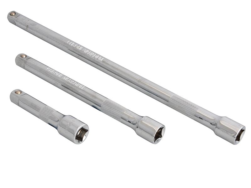Blue Spot Tools - Jeu de barres d'extension 3/8 CV (75mm, 125mm, 255mm)