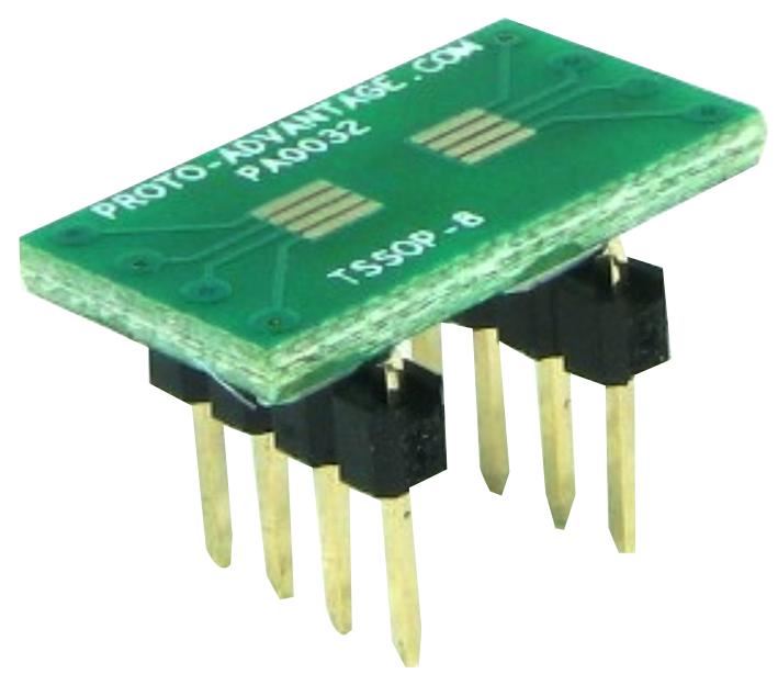 PROTO ADVANTAGE Adapter, TSSOP8 zu DIP8, 0,65mm