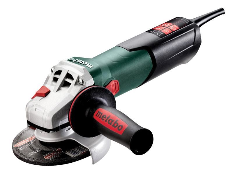 Metabo WEV 11-125 Smerigliatrice Angolare Quick, 1100W, 125mm, 240V