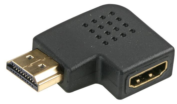 PRO SIGNAL - Tarlú Comhthalta HDMI 270°, Plátáil Óir