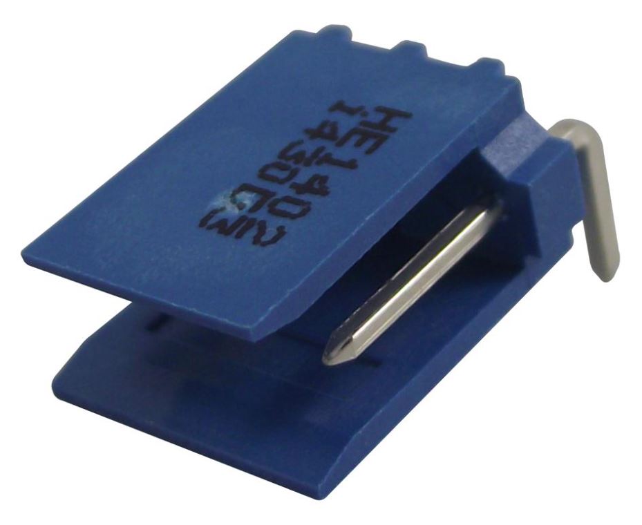 AMP TE Connectivity 281698-4 Pravý úhel konektor, 2.54mm, 4-pólový