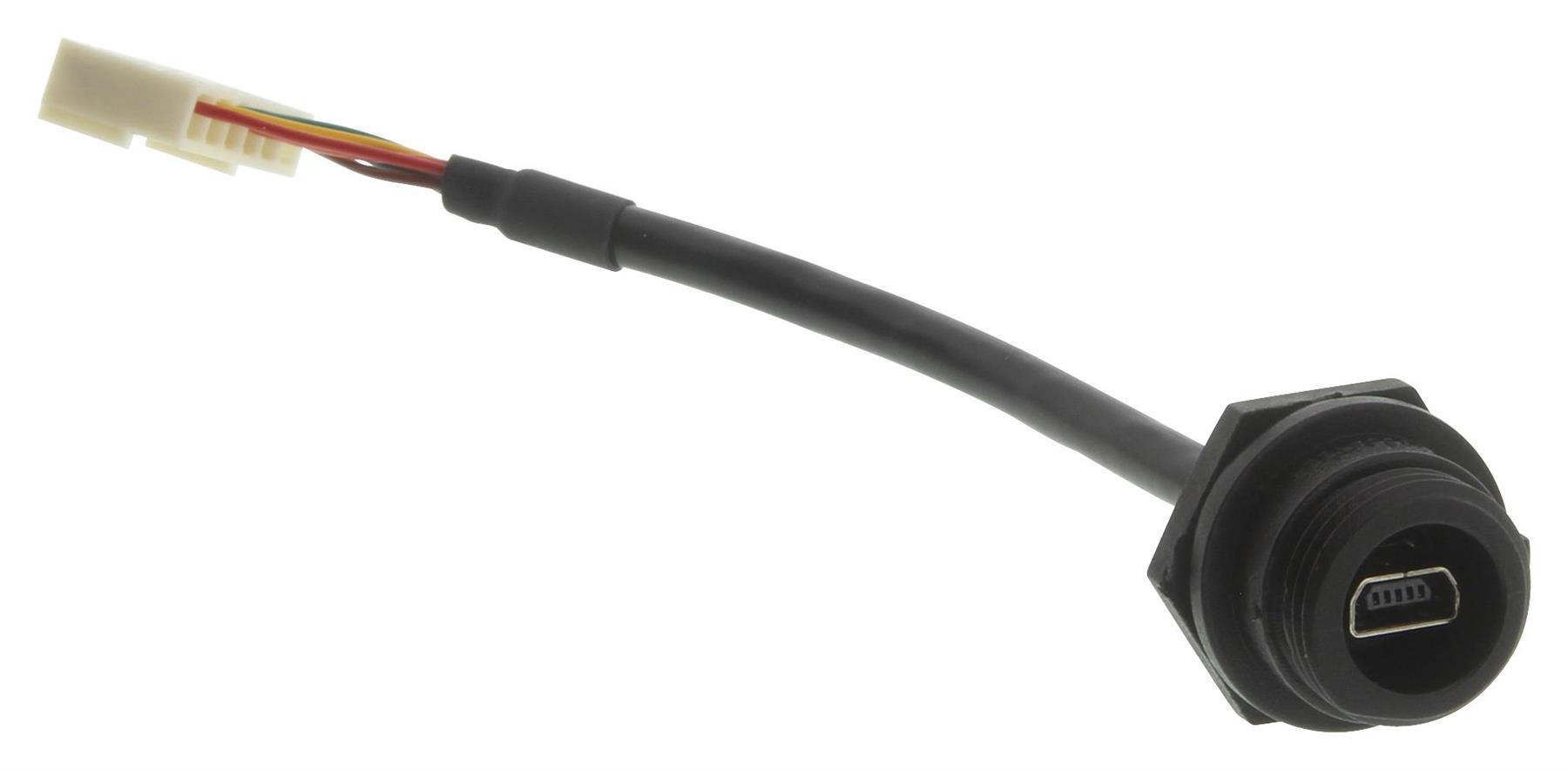 BULGIN Mini USB AB Σύνδεσμος, IP68, 120mm